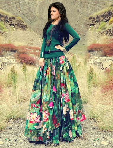 Printed Lehenga Choli