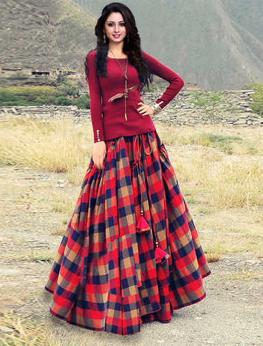 Designer Printed Lehenga Choli - Premium Quality Cotton Blend Fabric | Exquisite Patterns, Trendy Designs, Quality Checked