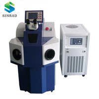 Jewelry Laser Spot Welding Machine - Standard Size, Blue Color, 220-240 Volt Operation | Super-Efficient, Touch Screen, Low Distortion, Energy Saving