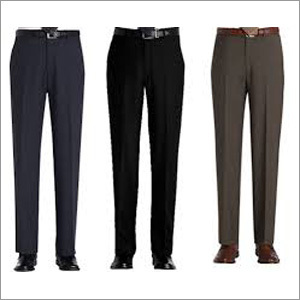 Cotton Formal Trouser - Regular Fit, Embroidered Design | Anti-Wrinkle, Washable, Non-Toxic, Waterproof, No Fade