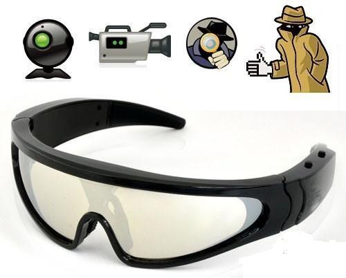 720P HD Spy Sport Glasses Camera - 5MP Hidden Camera, Waterproof, Stylish UV Sunglasses with Remote Control | Crystal-Clear Video Quality, Easy PC Connection, Supports MicroSD