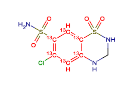 Hydrochlorothiazide-4a,5,6,7,8,8a-13C6