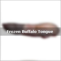 Frozen Fresh Buffalo Tongue