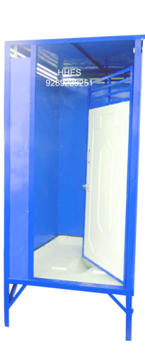 Single Seater Portable Toilet Cabin - Color: All Colors