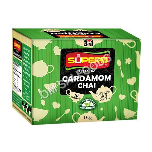 3D New Pack Premium Cardamom Tea