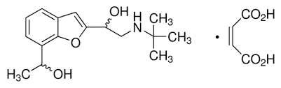 Hydroxybufuralol maleate salt