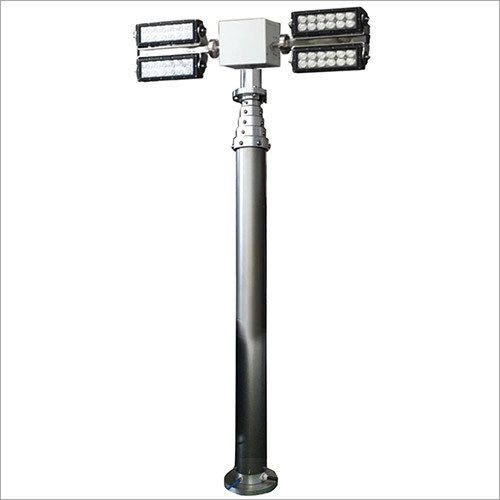 Fire Truck Mount LED Telescopic Light Mast