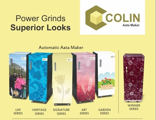 Domestic Flour Mills - 5 kg Per Hour Capacity, Automatic Corn Grinder & Flour Grinding Machine