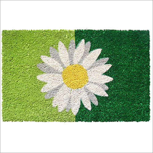 Flower Printed Door Mats