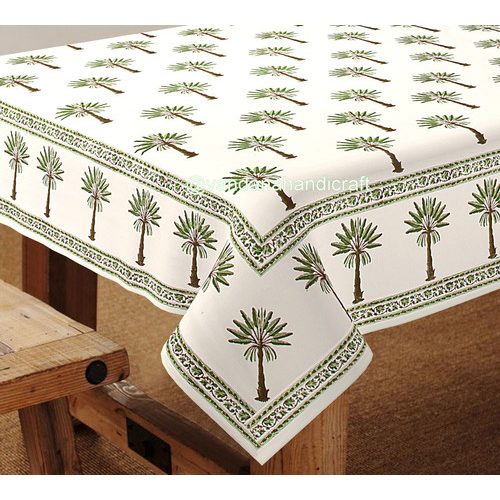 Jaipuri  Hand Block Printed Table Cover