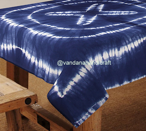 Designer Hand Block Printed Cotton Table Cover