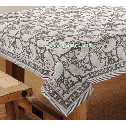 Block Printed Table Covers