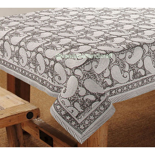 Indian Traditional Handblock Printed Table Cover