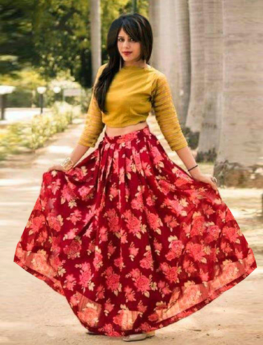 Printed Lehenga