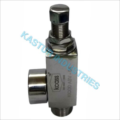 Screwed End Angle Type Safety Valve Pressure: Specific