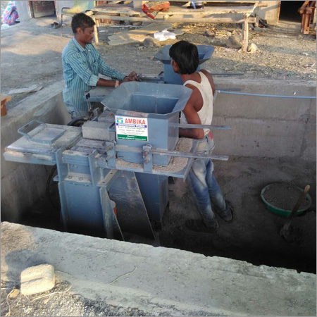 Manual Fly Ash Brick Making Machine Two Table