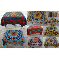 Multi Embroidery Table Cover Suzani Table Cover