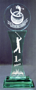 Golf glass award