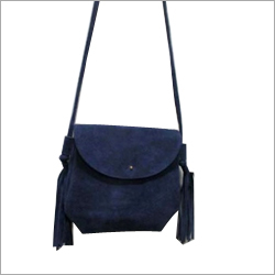 SUEDE SHOULDER BAG WITH FRINGES