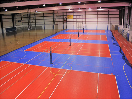 Vinyl Volleyball Court Flooring