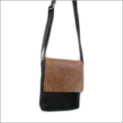REAL LEATHER X BODY BAG
