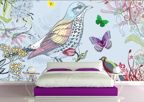 Designer Wallpaper Usage: Decoration