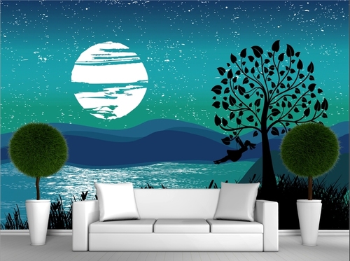 Designer Wallpaper Usage: Decoration