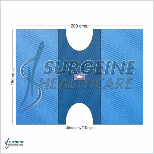Lithotomy T - Drape