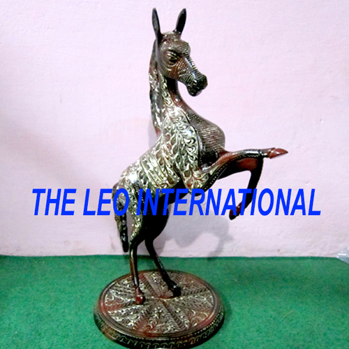 Brass Horse Statue