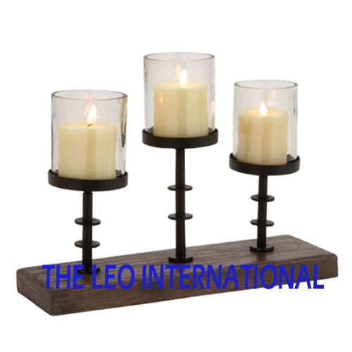 Iron Candle Holder