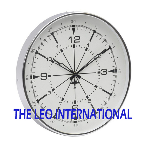 Aluminium Clock