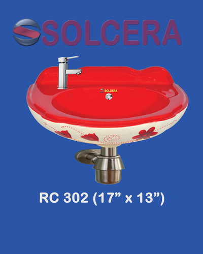 RC302 Vitrosa Pedestal Wash Basin
