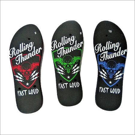 Rubber Printed Slipper