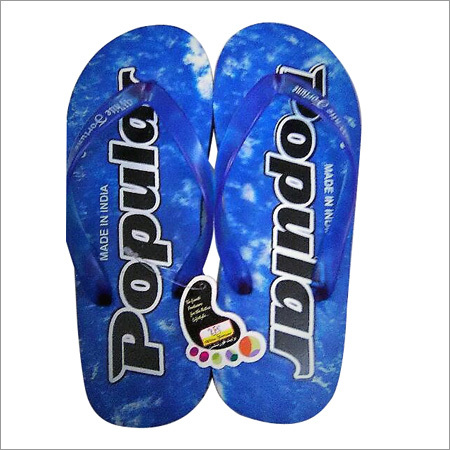 Mens Blue Flip Flops