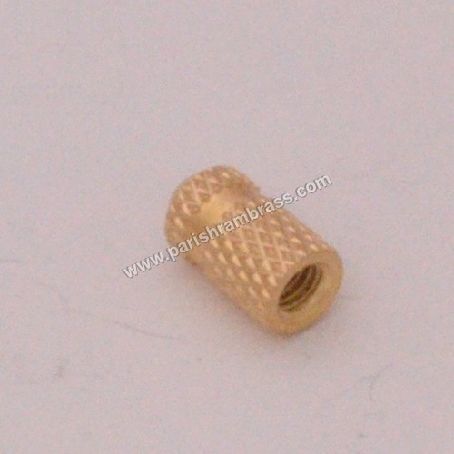 Brass Double Knurling Inserts