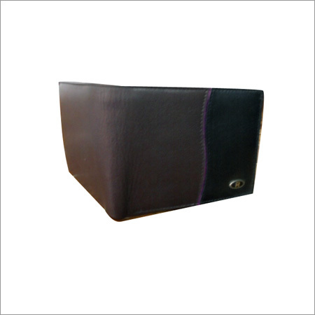 Brown Mens Bifold Leather Wallet