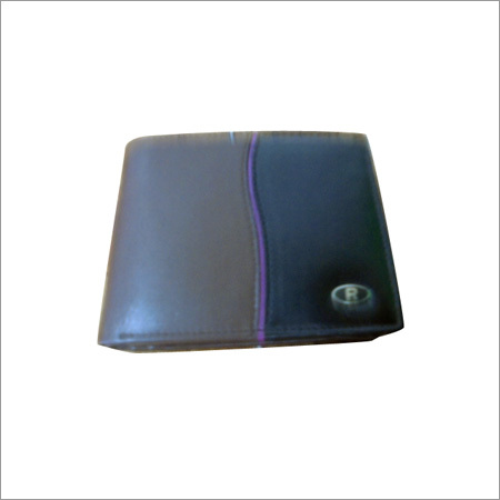 Blue Mens Stylish Leather Wallet