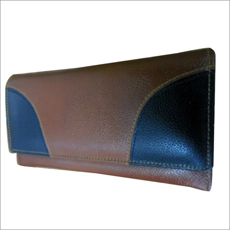 Ladies Brown Leather Pouch