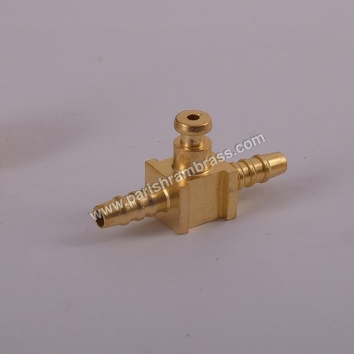 Brass Three Way Hose Tee