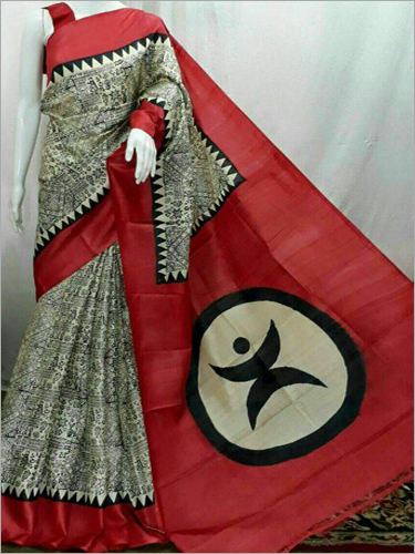 Cotton Ladies Printed Silk Saree