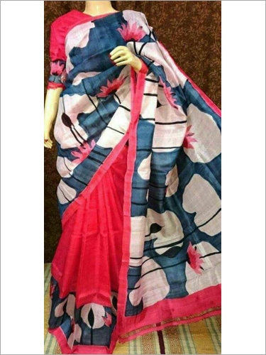 Printed Ladies Fancy Silk Saree