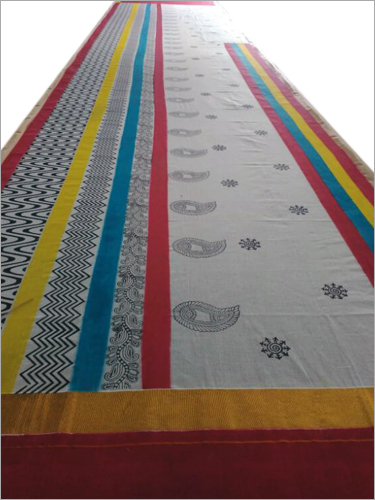 Printed Ladies Fancy Bishnupuri Silk Saree