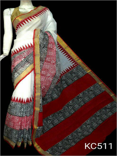 Printed Bishnupuri Silk Saree