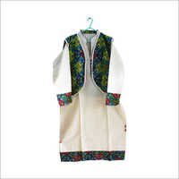 Printed Kurti With Jacket