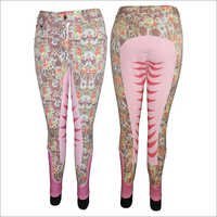 Horse Riding Full Silicon Grip Breech - Silicone Lycra, Xs-xl, Pink | Full Silicon Grip, Breathable, Moisture-wicking, Secure Fit
