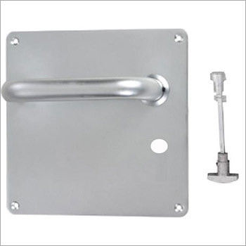 19mm Dia Round Lever Bathroom Set On Square Plate