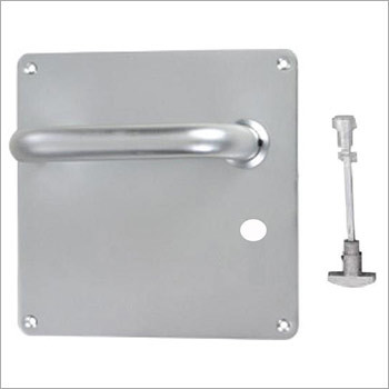 19Mm Round Lever Bathroom On Square Plate