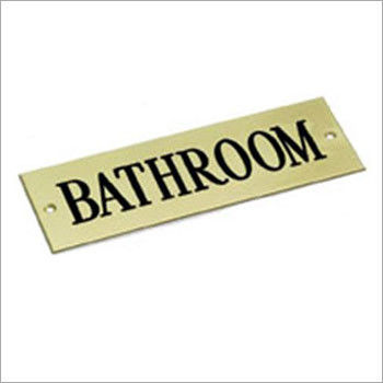 Bathroom Door Signs