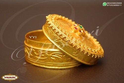 Golden Kumkum Box