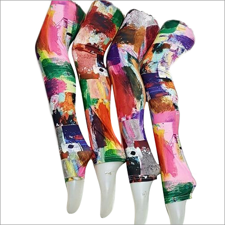 3D Printed Leggings Decoration Material: Paint